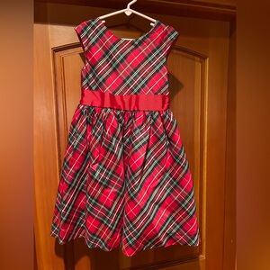 Janie and Jack Red Plaid Dress